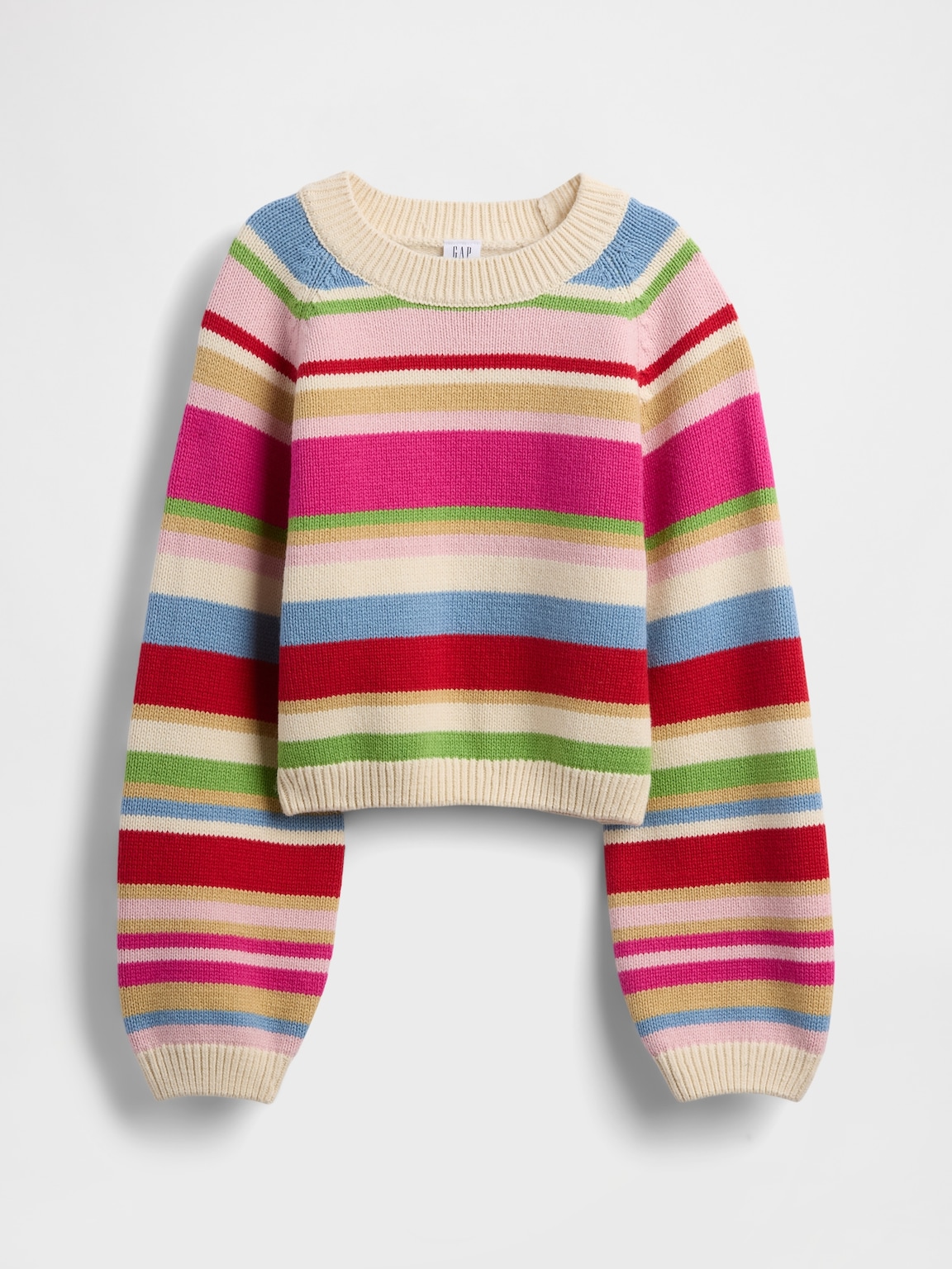 Kids Relaxed Crewneck Sweater