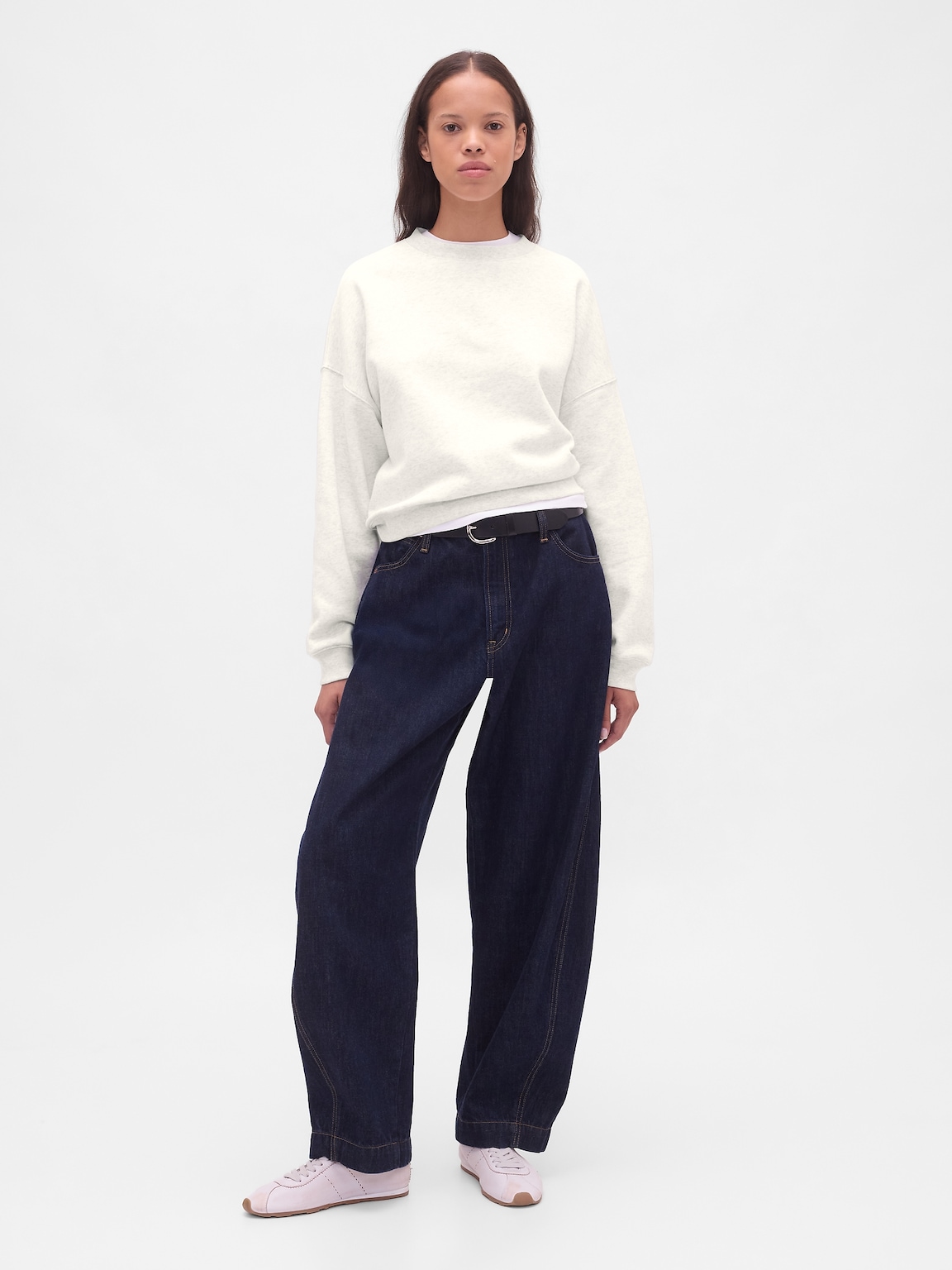 VintageSoft Wedge Crewneck Sweatshirt