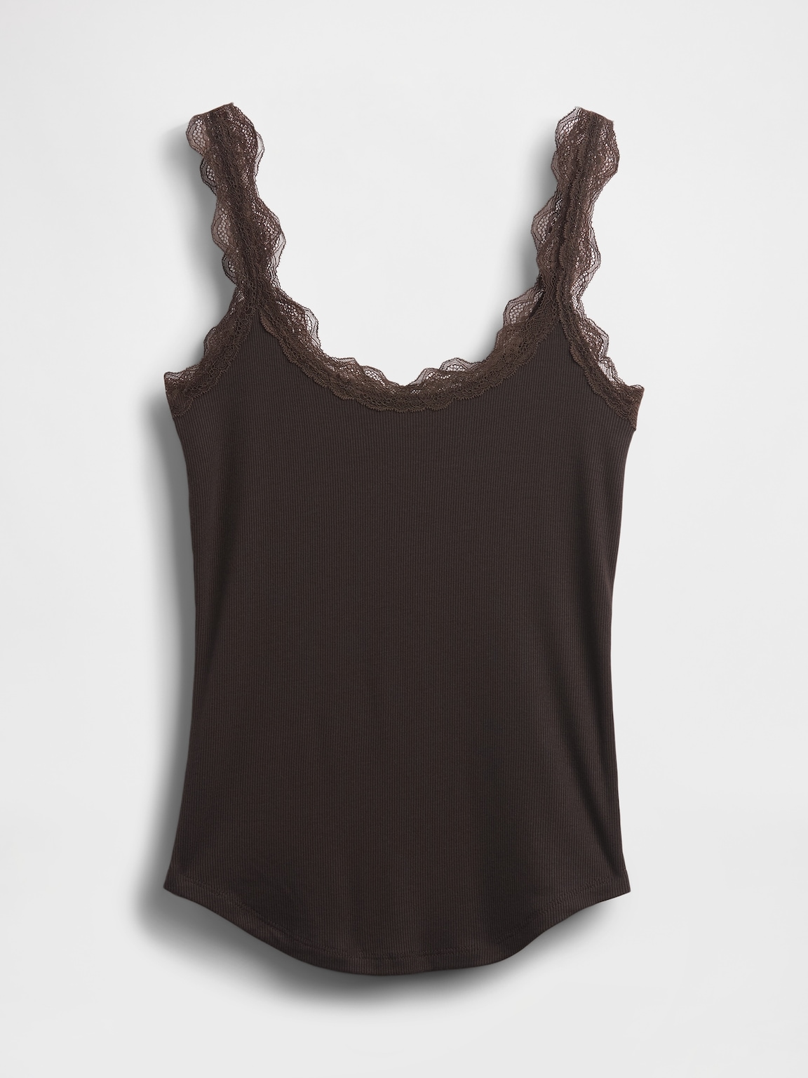 Mini Rib Lace PJ Tank Top