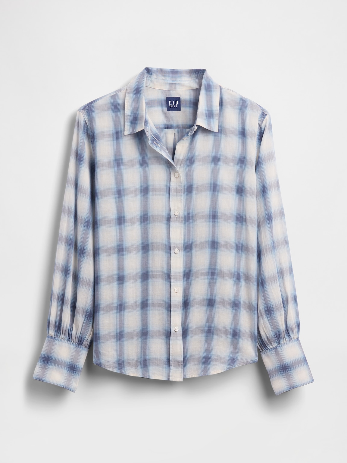 Voile Plaid Shirt