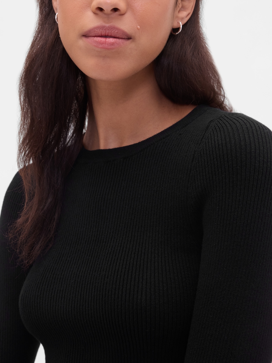 Mixed Media Bubble Mini Dress