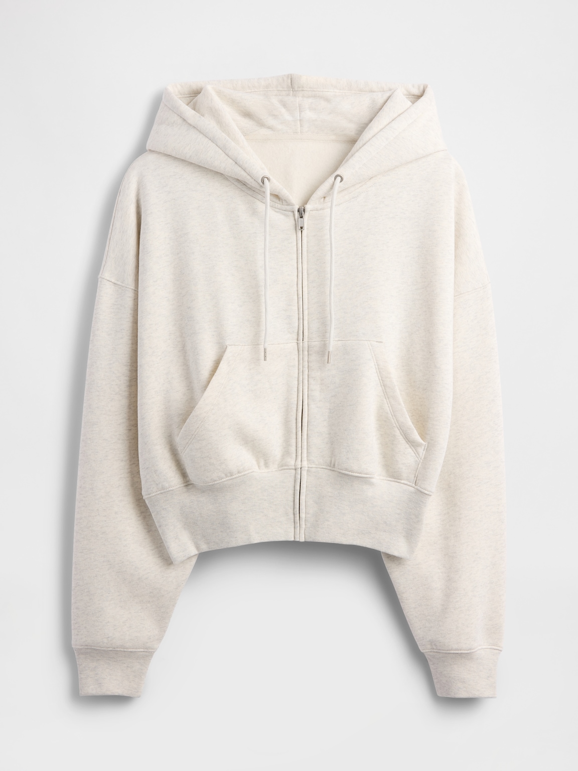 VintageSoft Full-Zip Wedge Hoodie