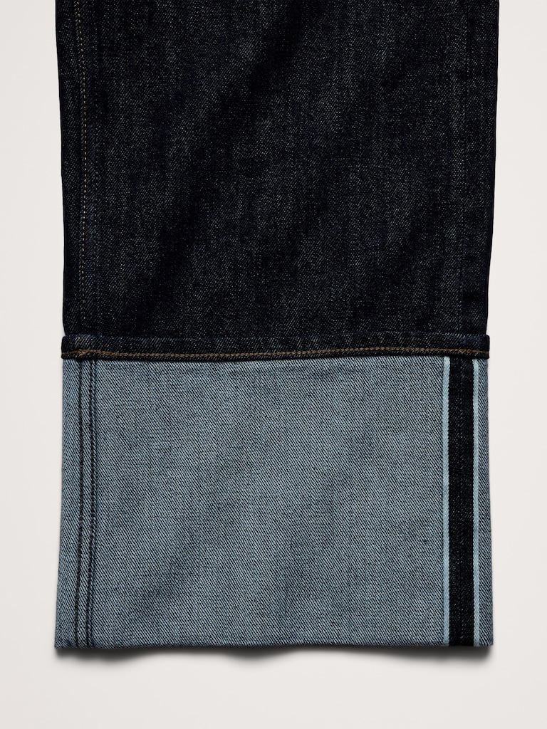 High-Rise Stovepipe Straight Leg Jean