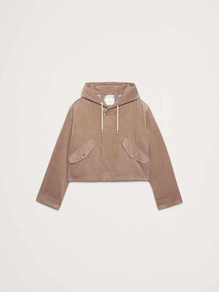 Corduroy Insulated Bomber Jacket