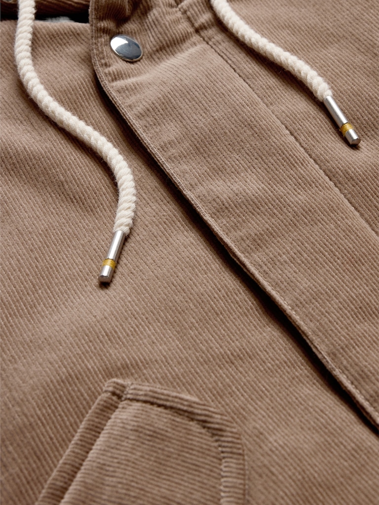 Corduroy Insulated Bomber Jacket