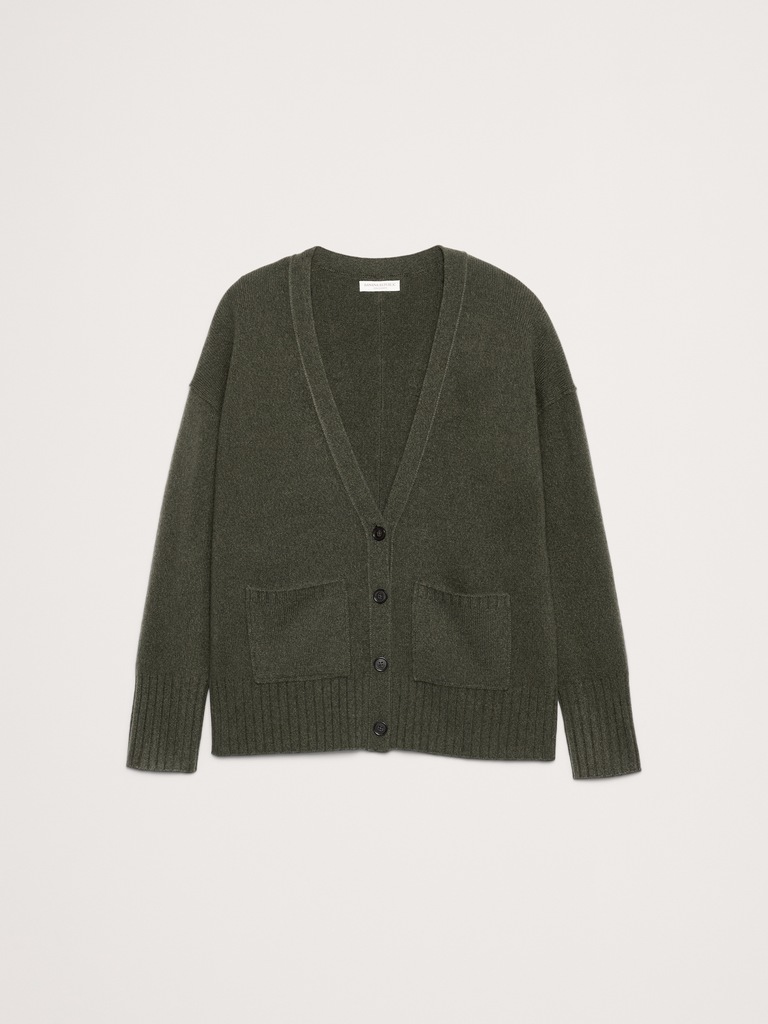 Boyfriend Cashmere Cardigan