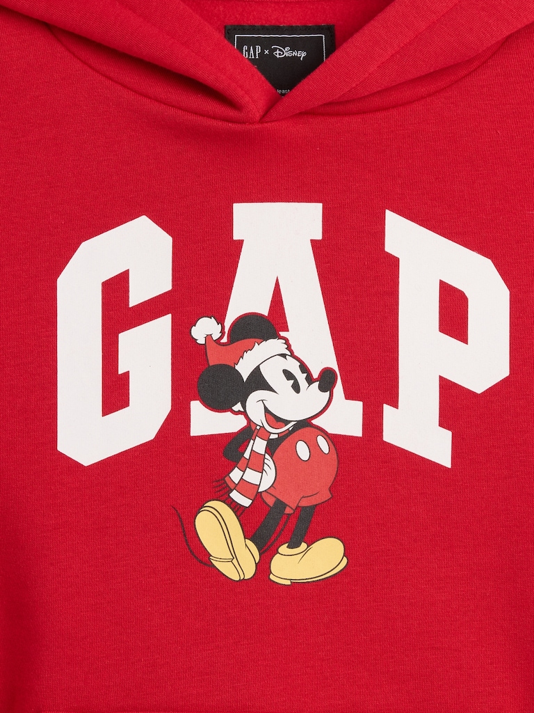 GapKids × Disney Mickey Mouse Relaxed Logo Hoodie