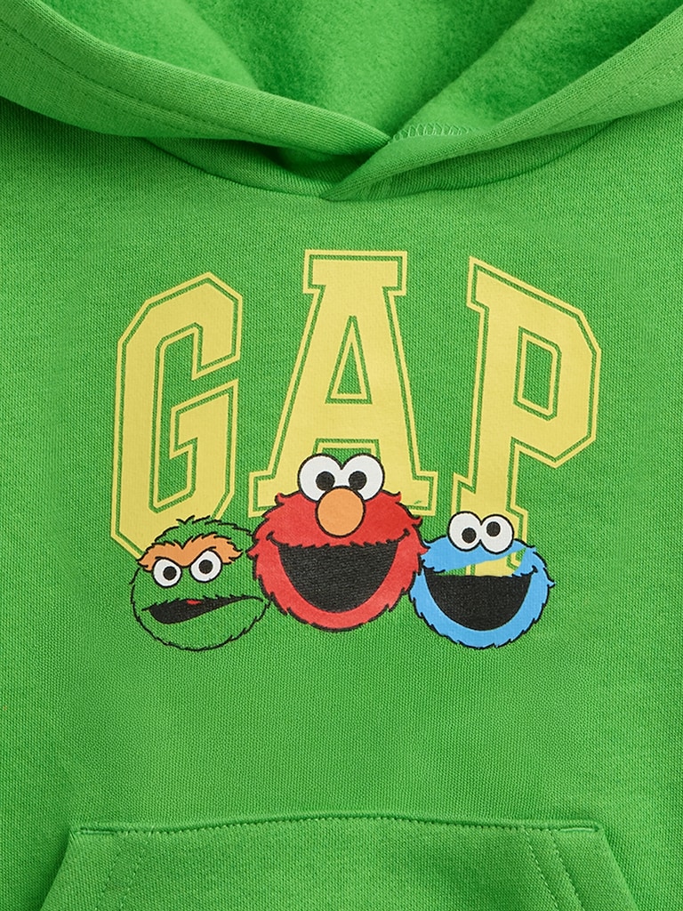 babyGap | Sesame Street Relaxed Logo Hoodie