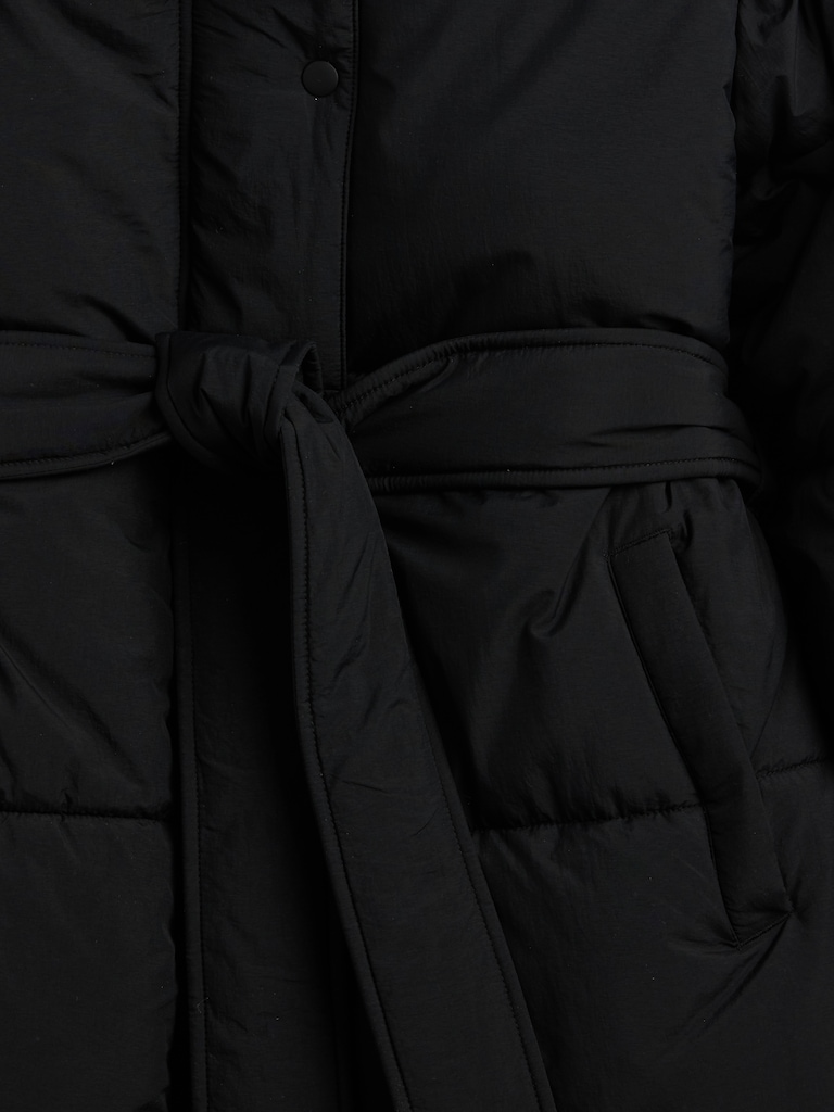 Belted Puffer Coat