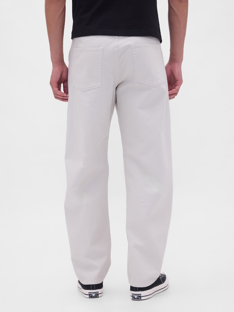 Canvas Barrel Khakis