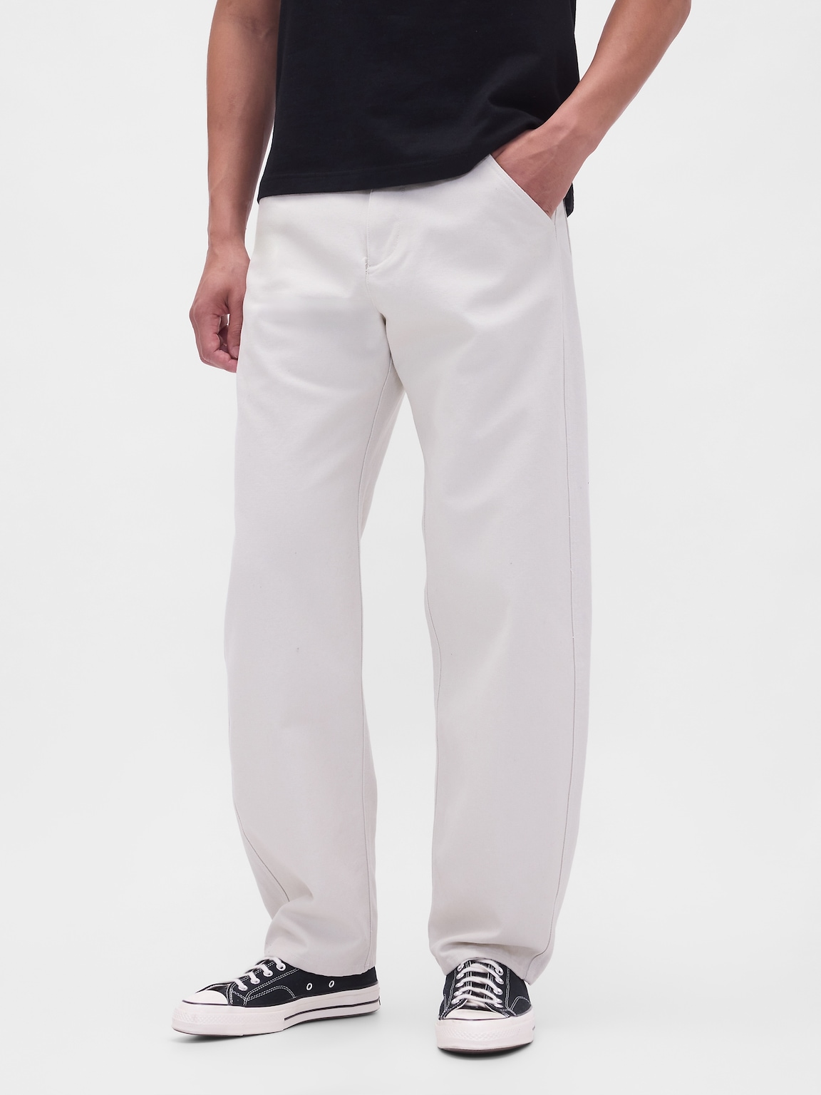 Canvas Barrel Khakis