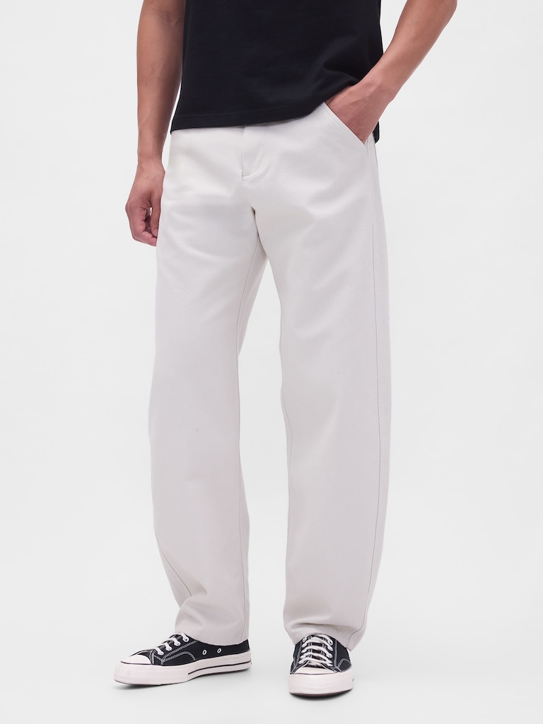 Canvas Barrel Khakis