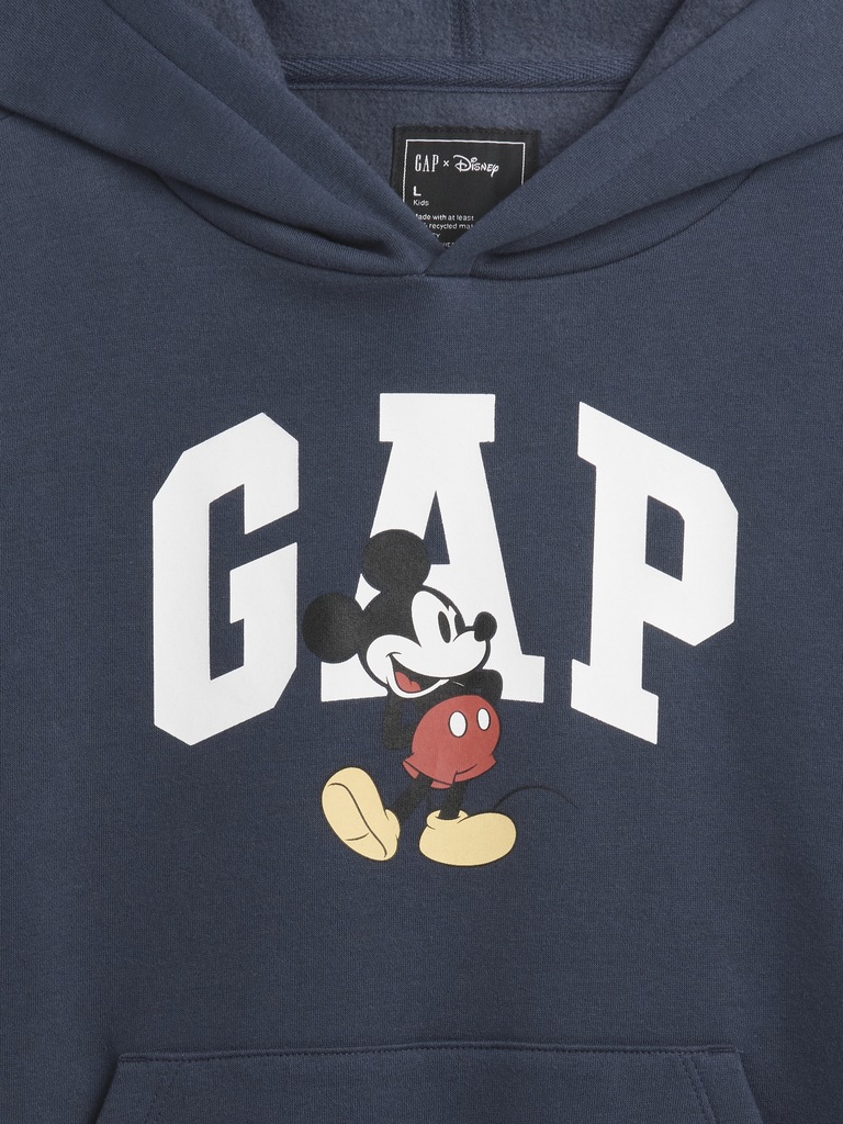 GapKids × Disney Mickey Mouse Relaxed Logo Hoodie