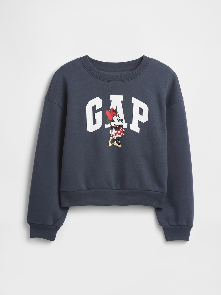 GapKids × Disney Minnie Mouse Oversized Logo Sweatshirt