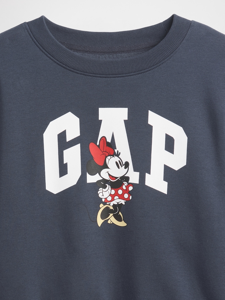 GapKids × Disney Minnie Mouse Oversized Logo Sweatshirt
