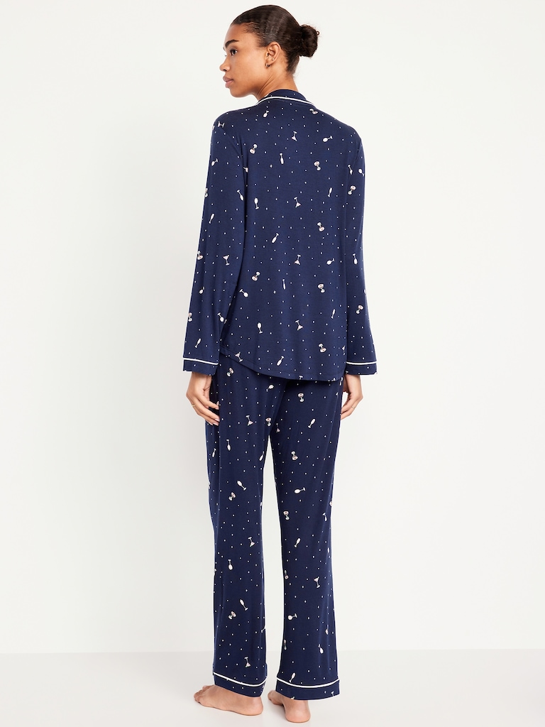 Sunday Sleep Knit Jersey Pant Set