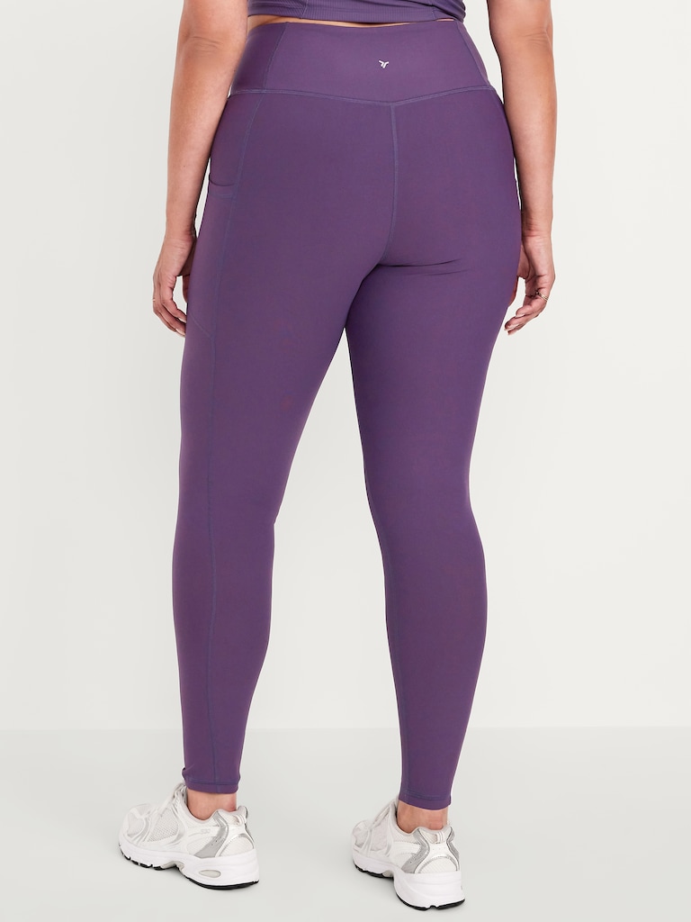 High-Waisted PowerSoft Full-Length Pocket Leggings