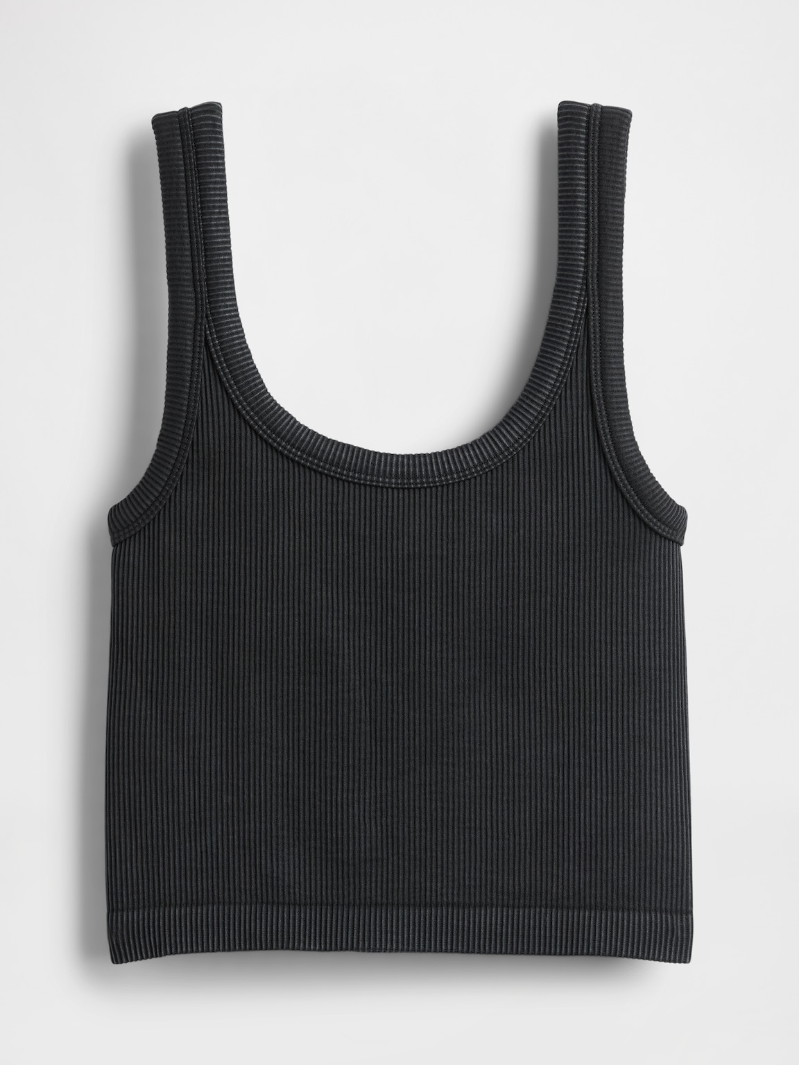GapFit Seamless Rib Crop Tank Top