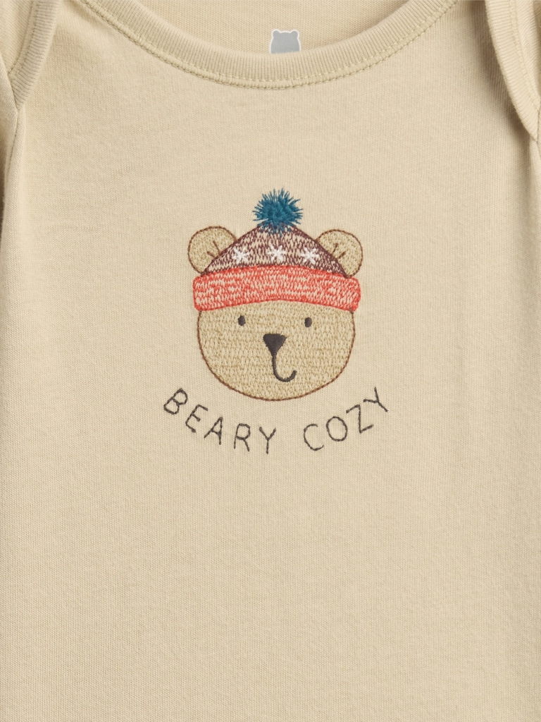 Baby First Favorites Organic Cotton Graphic Bodysuit