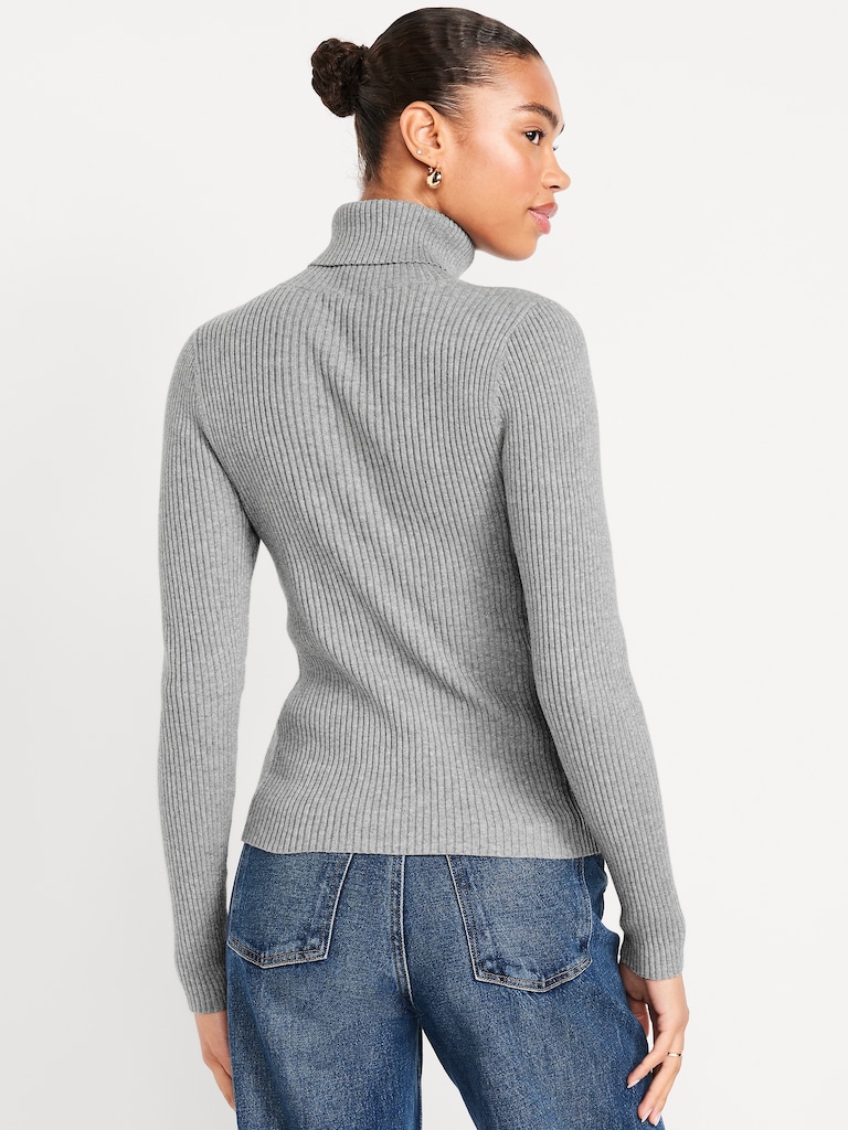 SoSoft Lite Rib Turtleneck Sweater