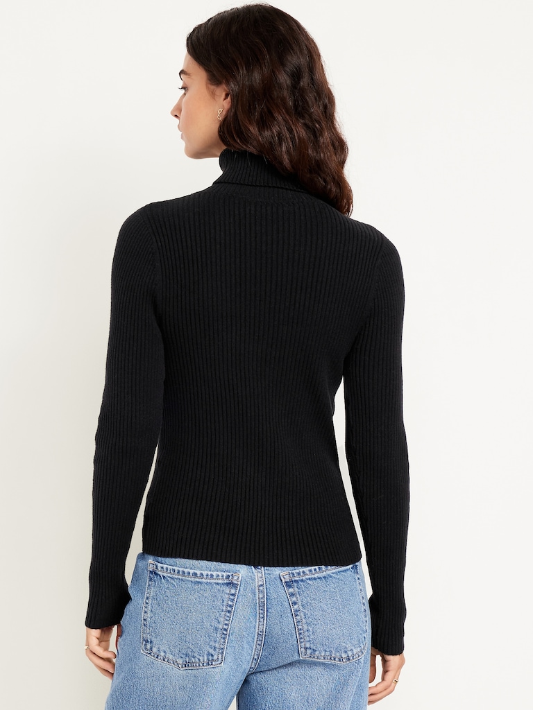 SoSoft Lite Rib Turtleneck Sweater