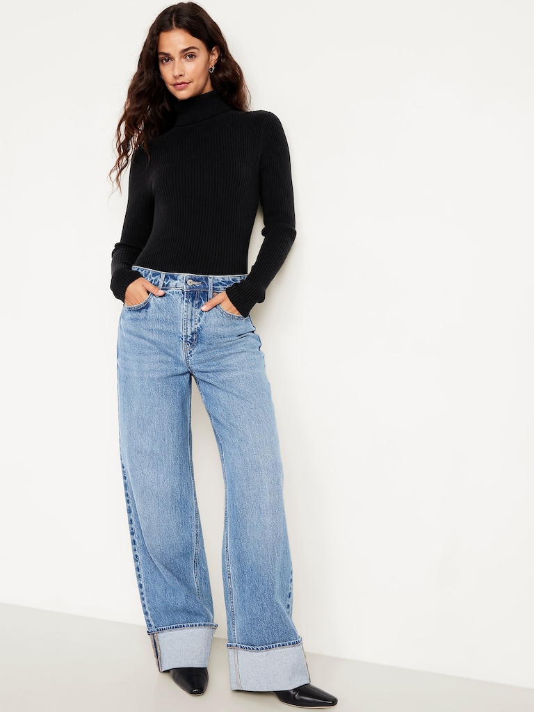 SoSoft Lite Rib Turtleneck Sweater