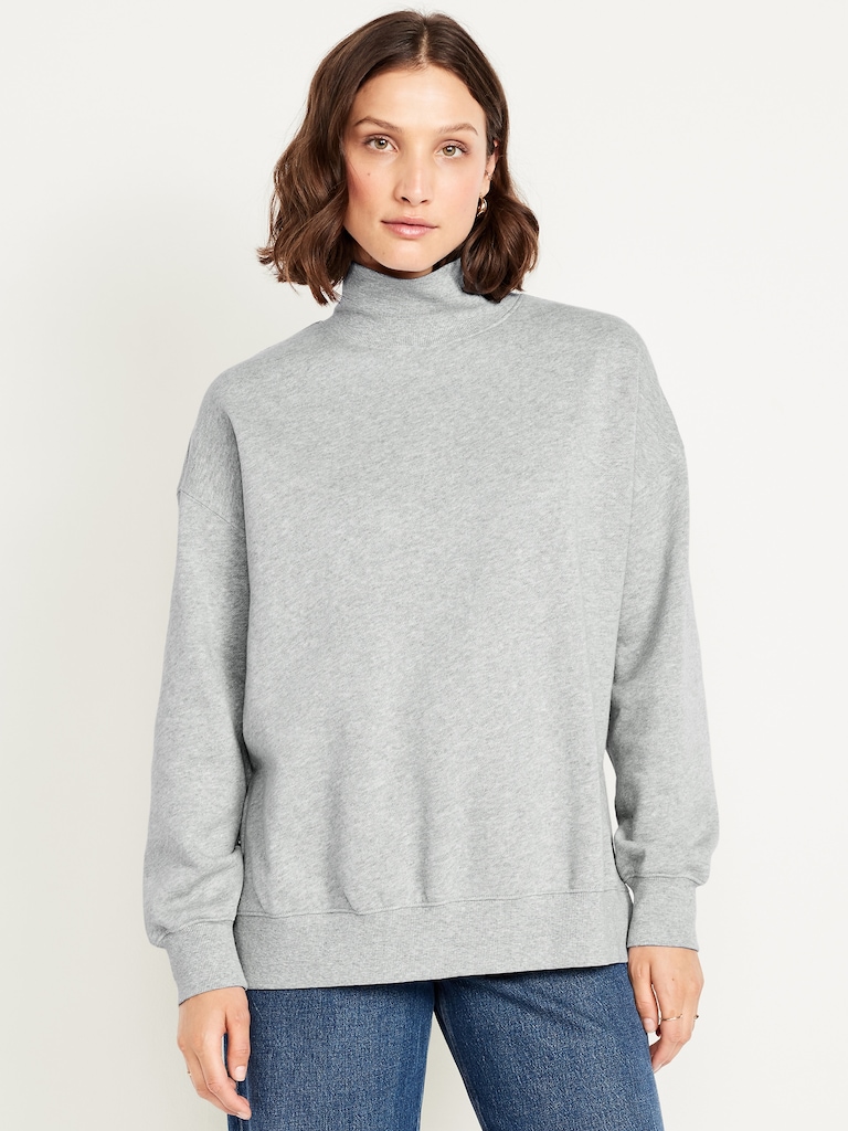 SoComfy Oversized Tunic Sweatshirt