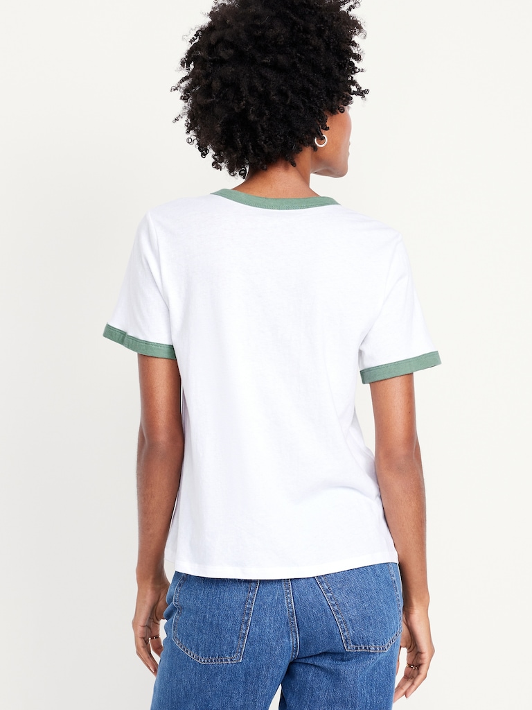 EveryWear Graphic Ringer T-Shirt