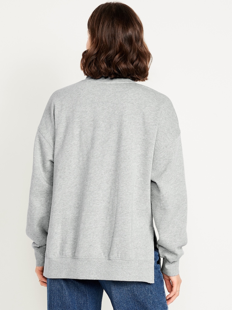 SoComfy Oversized Tunic Sweatshirt
