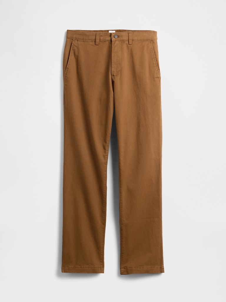 GapFlex Essential Khakis in Straight Fit