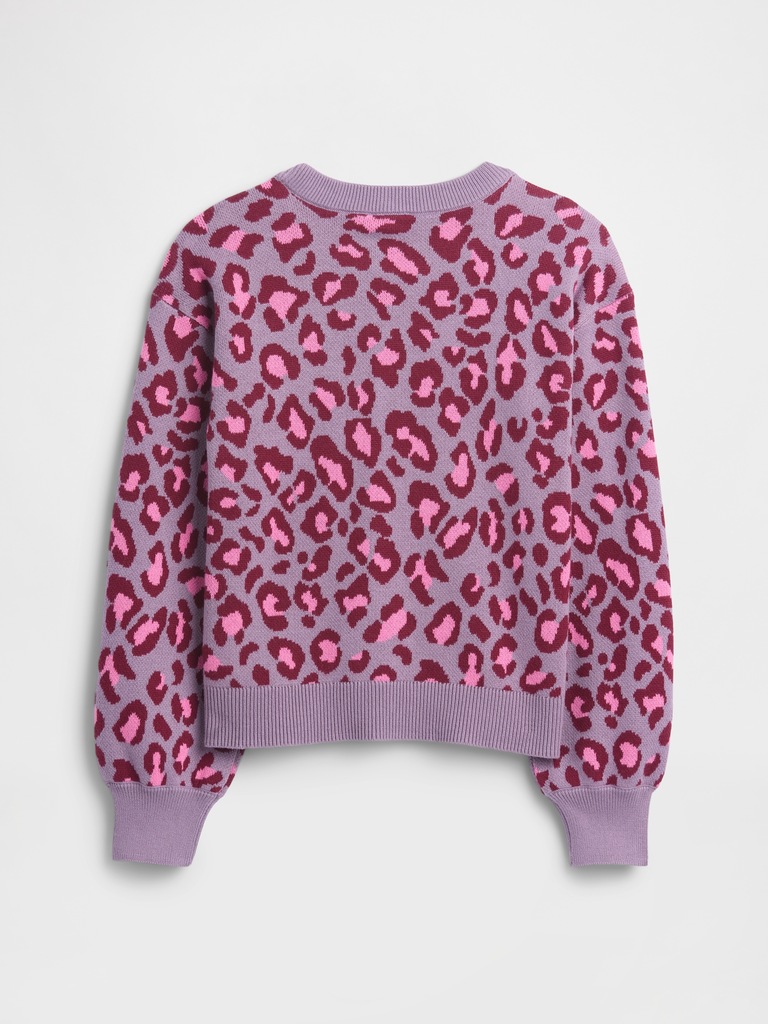 Kids Relaxed Intarsia Sweater