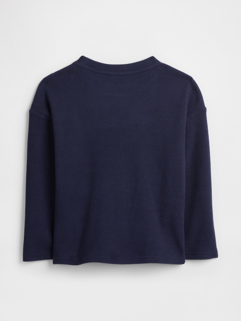 babyGap Waffle-Knit Crewneck T-Shirt