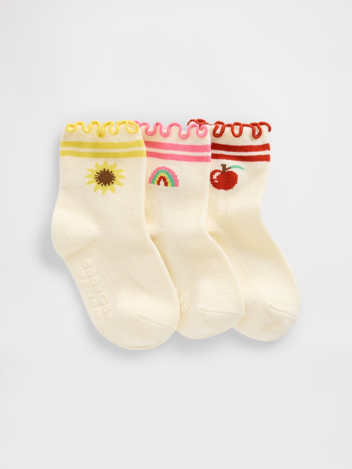 Baby & Toddler Crew Socks (3-Pack)