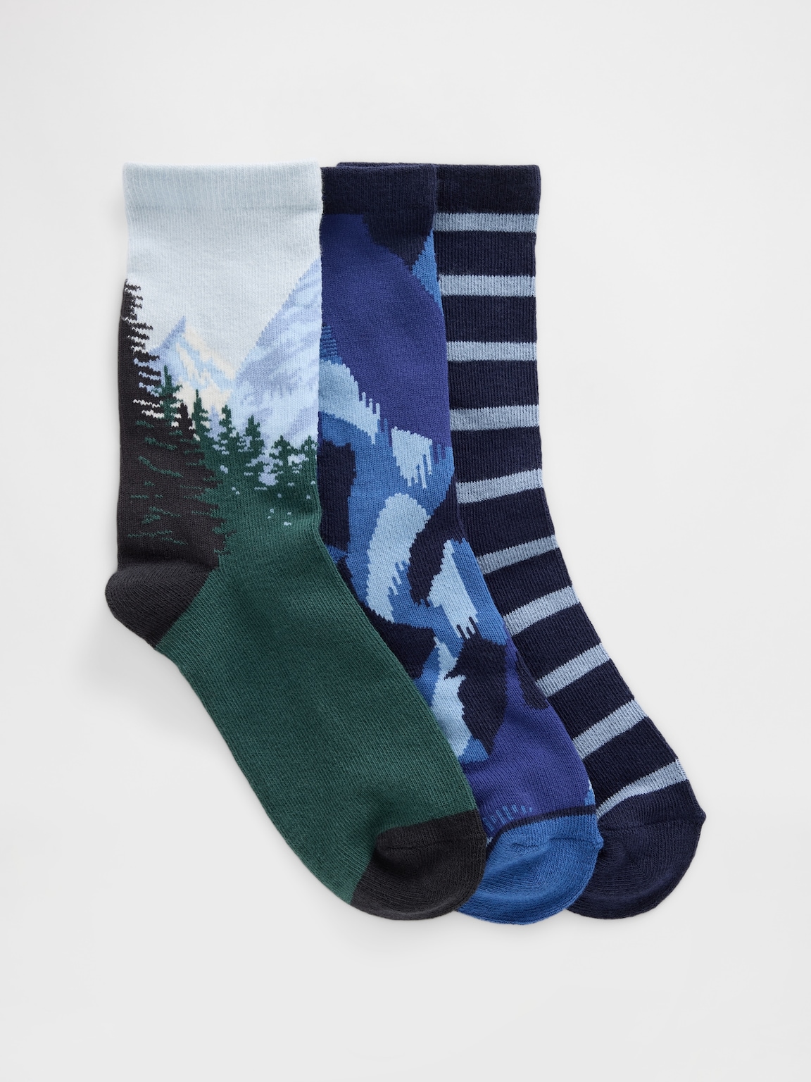 Kids Crew Socks (3-Pack)