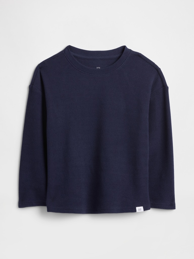 babyGap Waffle-Knit Crewneck T-Shirt