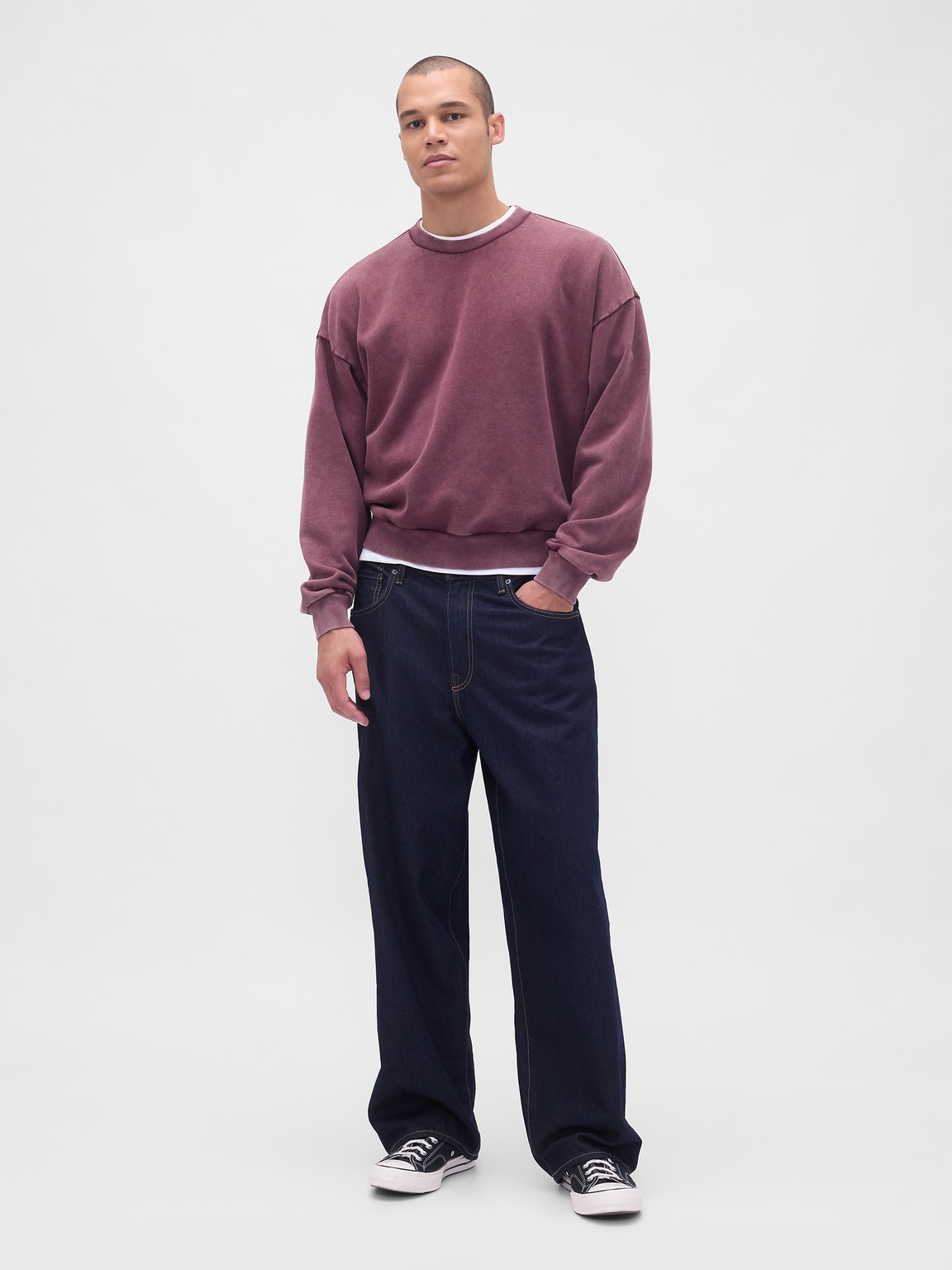 Heavyweight Crop Sweatshirt