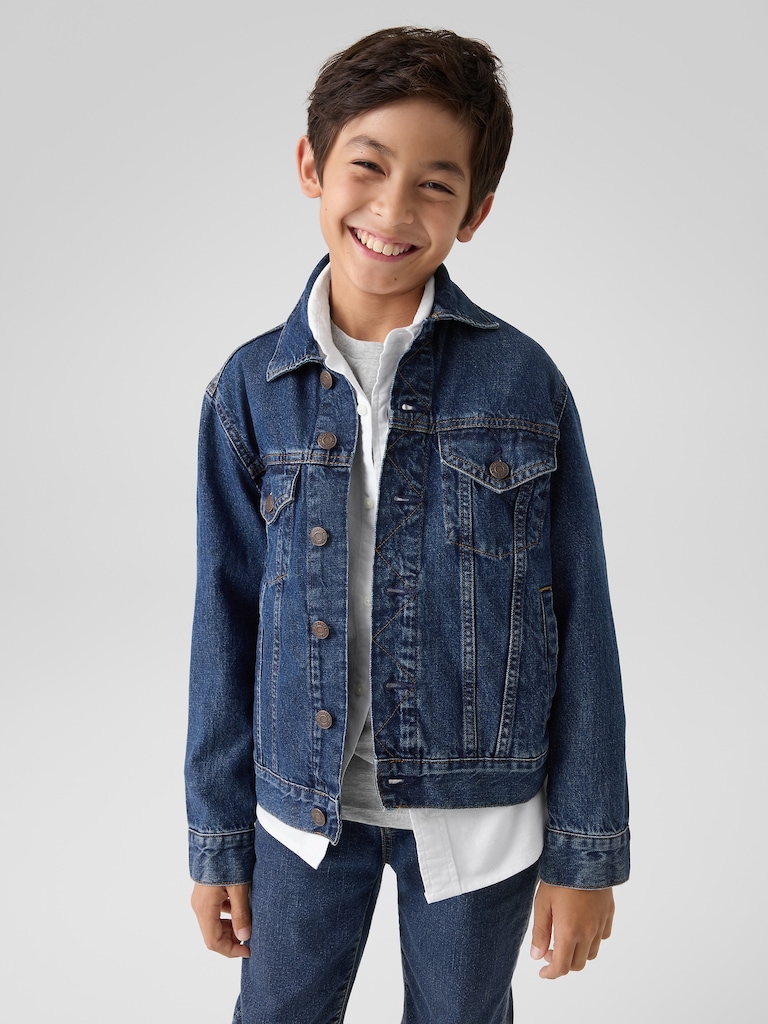 Kids Relaxed Icon Denim Jacket