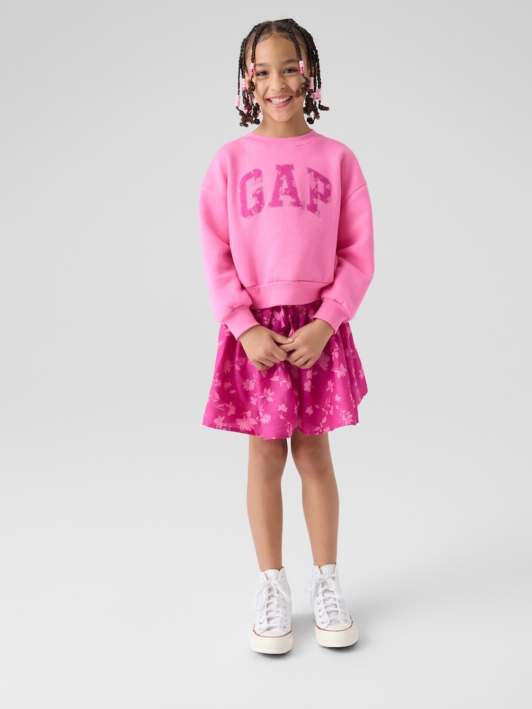 Kids Oversized Gap Graphic Sweatshirt
