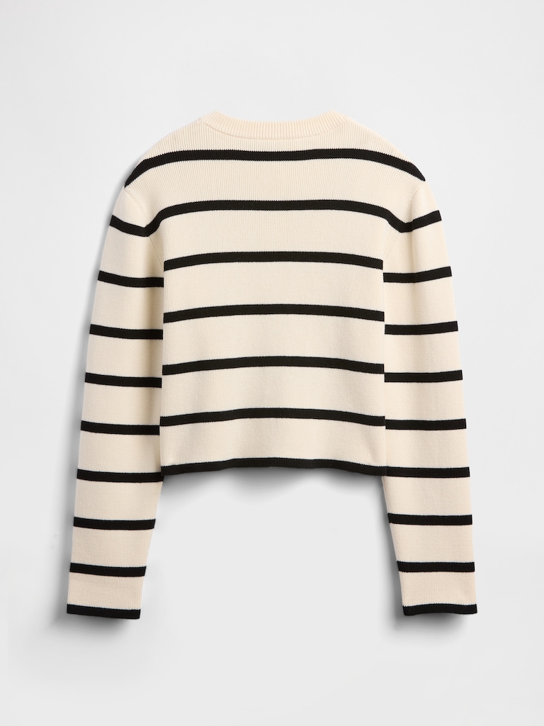 Kids Relaxed Stripe Cardigan