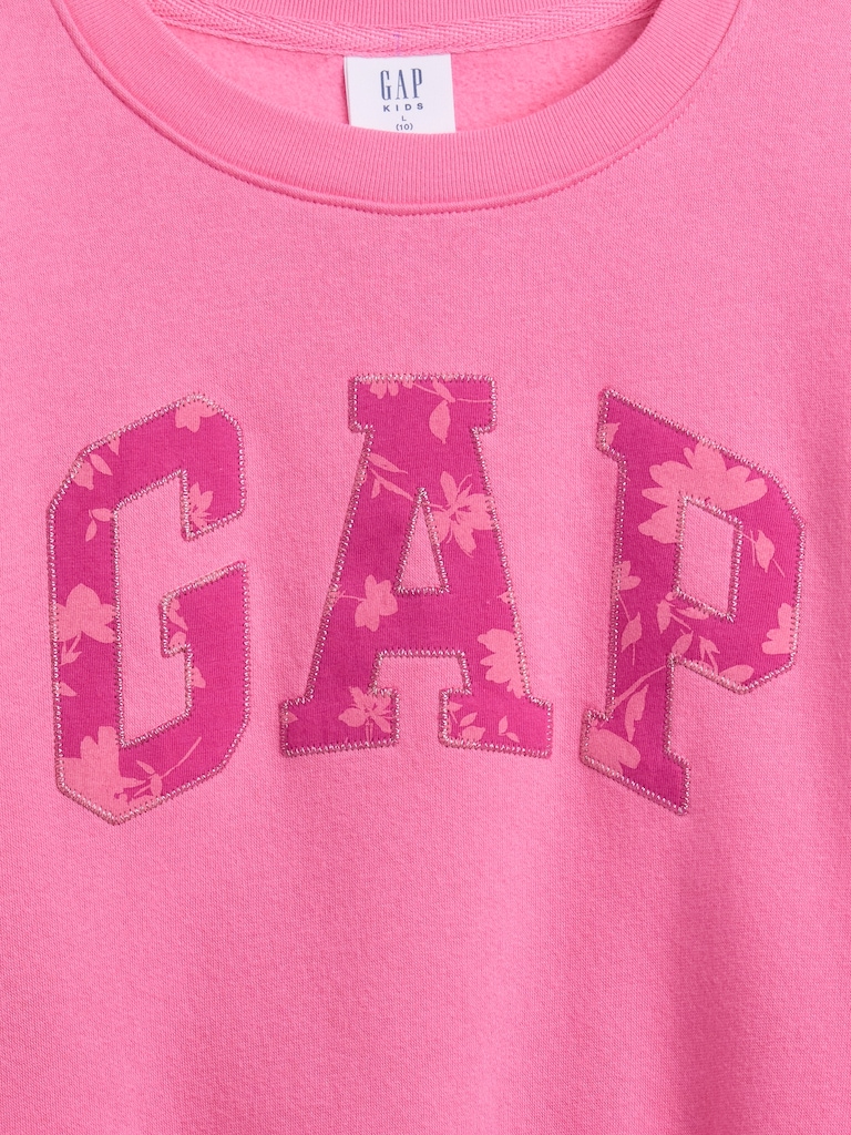 Kids Oversized Gap Graphic Sweatshirt