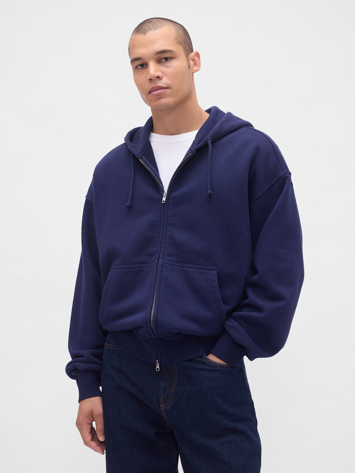 Extra Heavyweight French Terry Zip Hoodie
