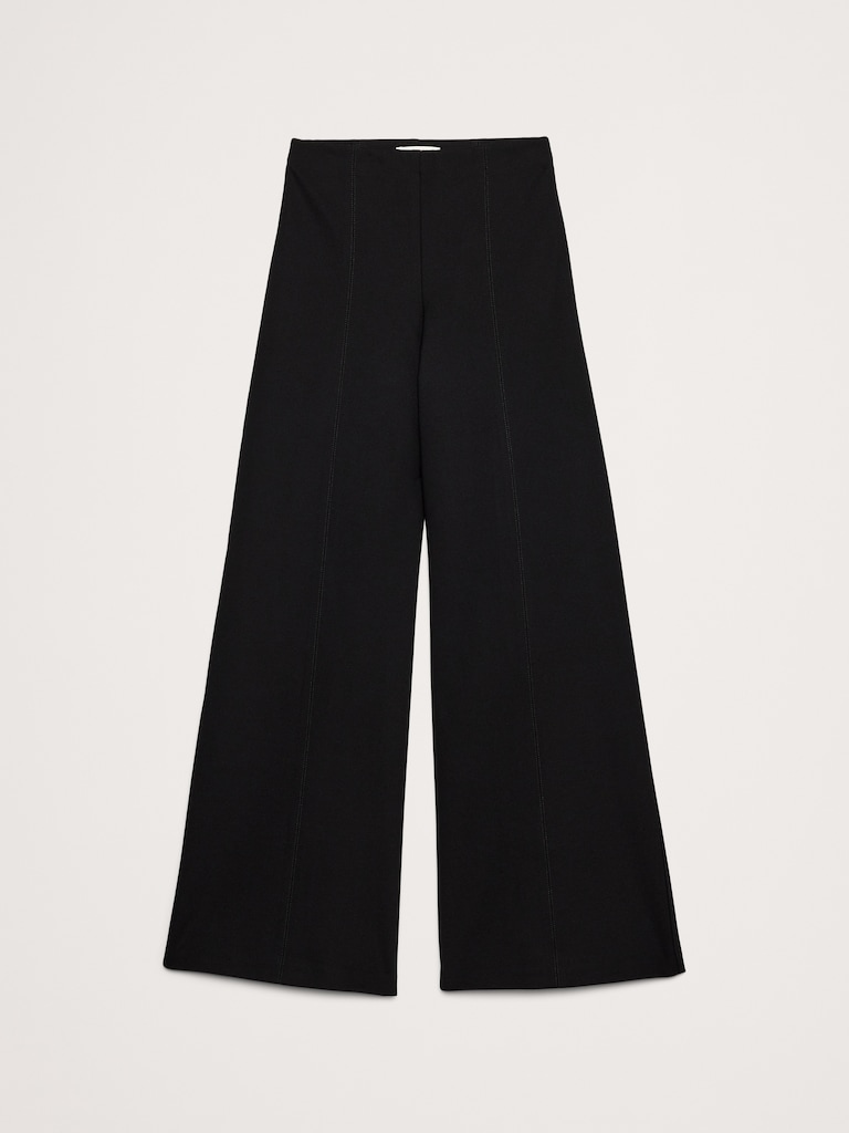 High-Rise Wide-Leg Everywhere Ponte Pull-On Pant