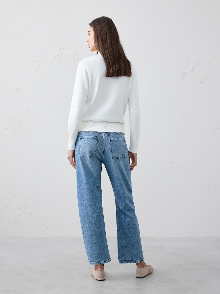 Barrel Mid-Rise Jean