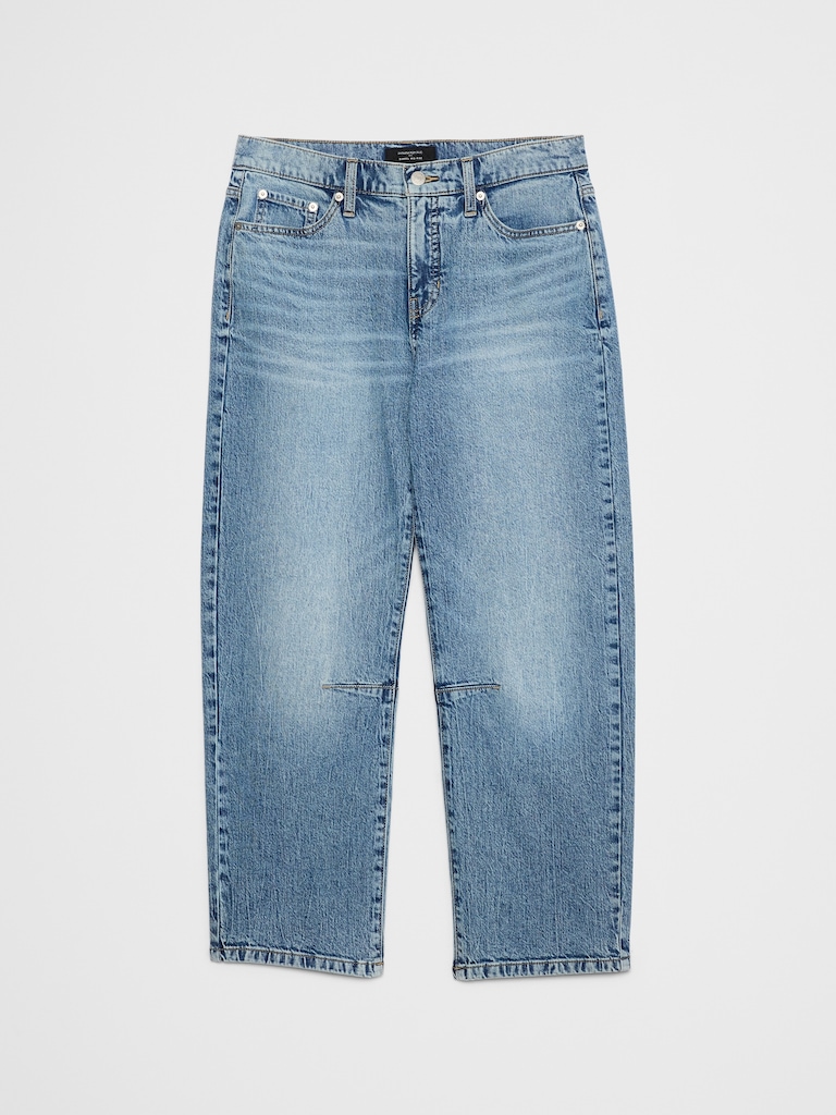 Barrel Mid-Rise Jean
