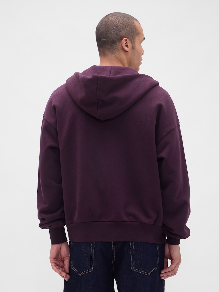 Extra Heavyweight French Terry Zip Hoodie