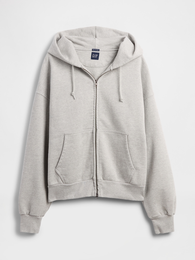 Extra Heavyweight French Terry Zip Hoodie