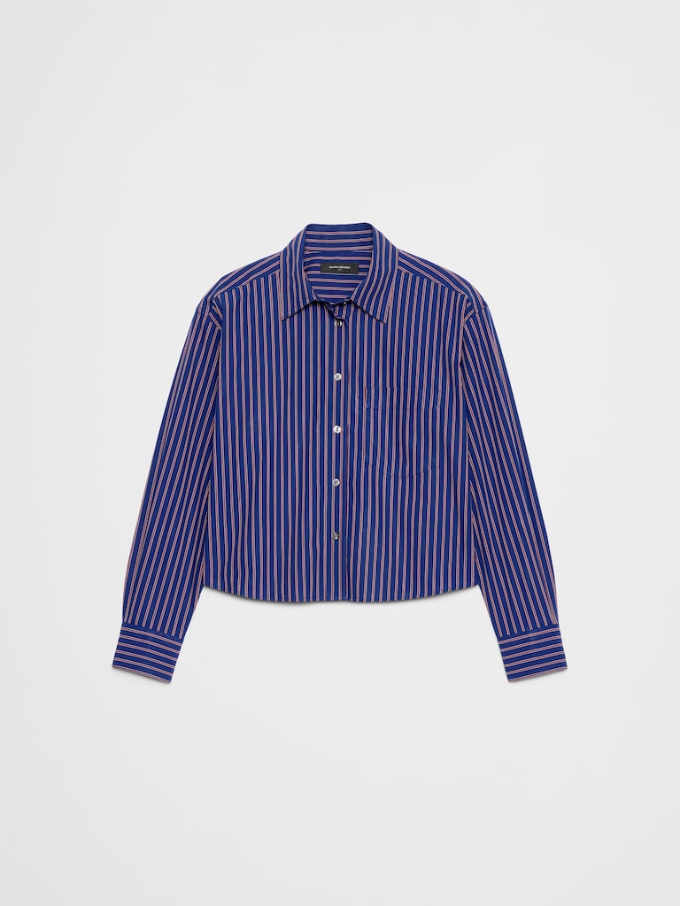 Boxy Button-Down Shirt