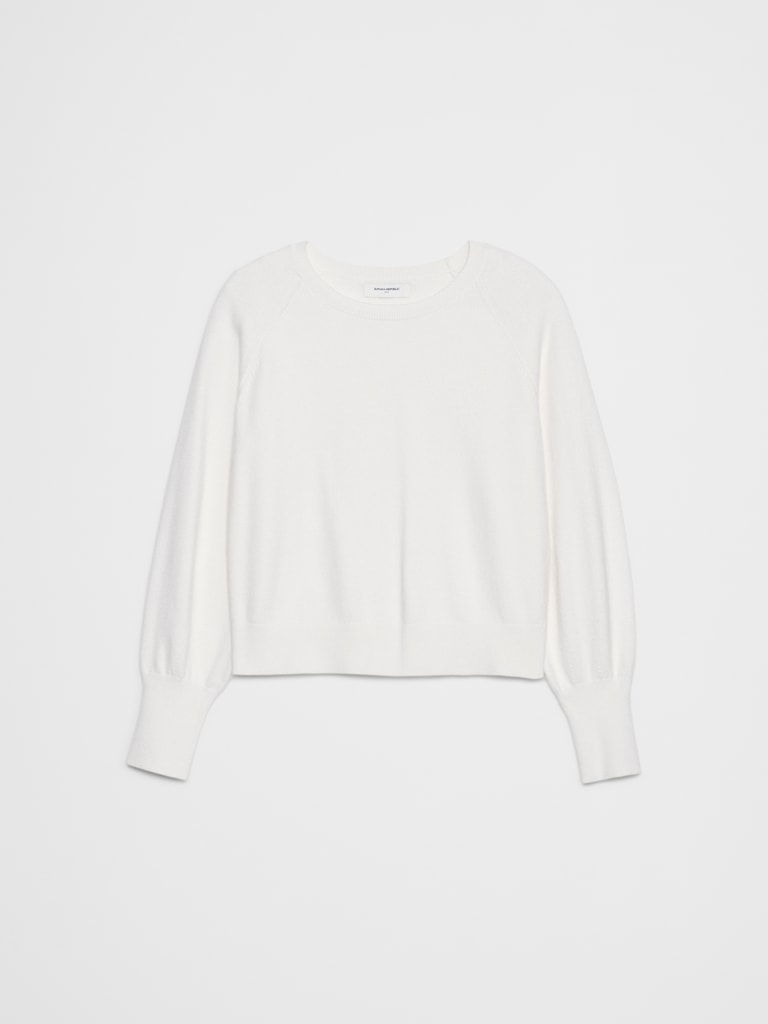 Volume-Sleeve Sweater