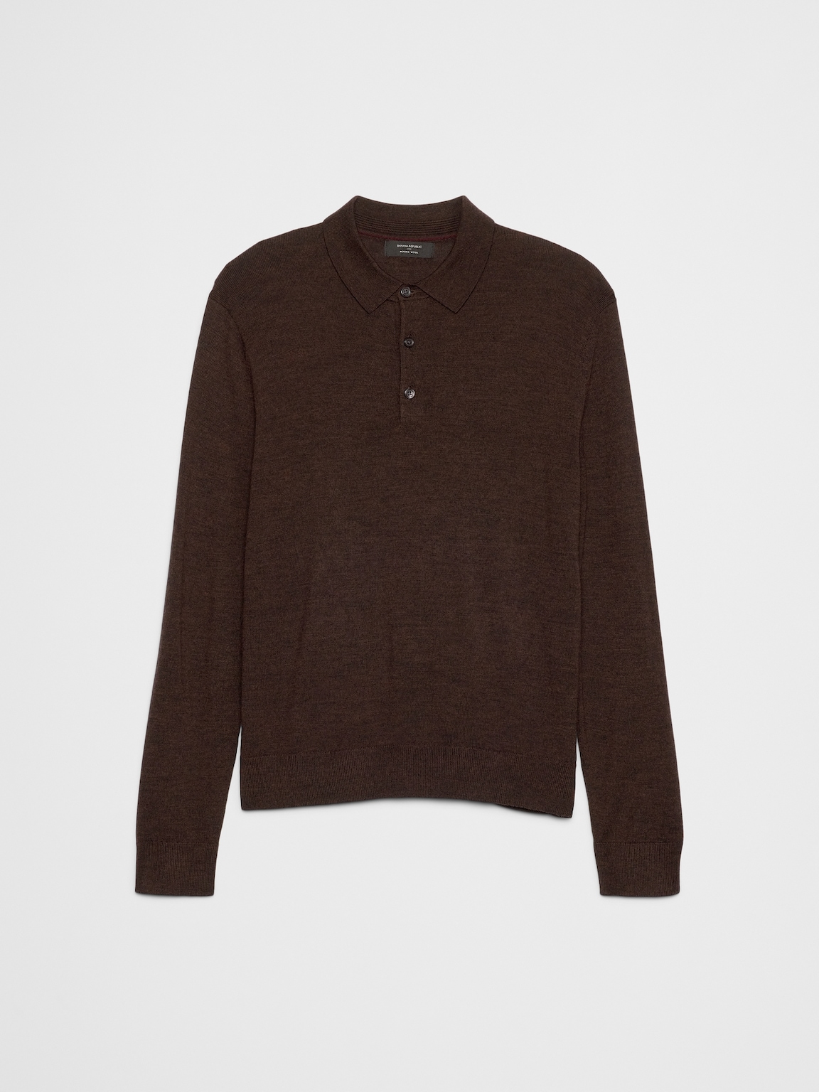 Merino Wool Sweater Polo