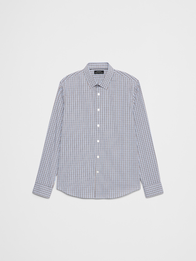 Slim Untucked Dress Shirt